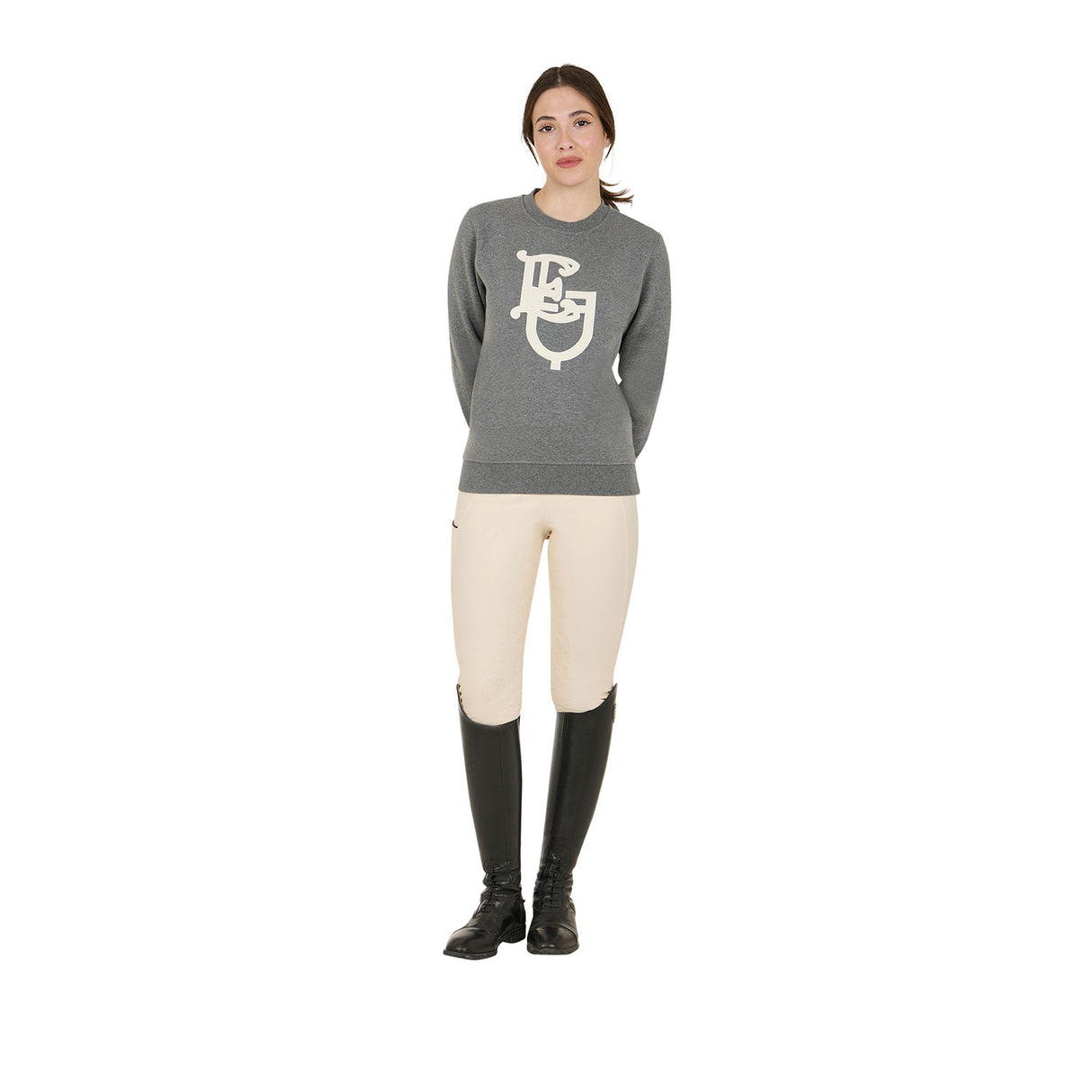 Women's Monogram crewneck sweatshirt