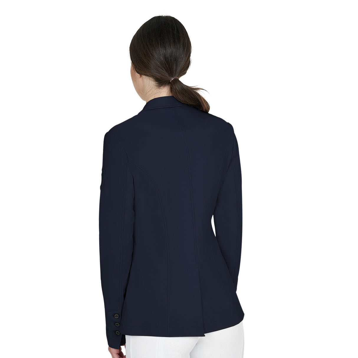 Women's competition jacket with embossed logo