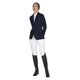 Women's competition jacket with embossed logo