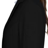 Women's competition jacket with embossed logo