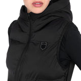 Women’s technical sleeveless jacket with hood Ridertechnology
