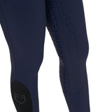 Women's high-waisted knee grip breeches with fleece lining