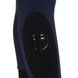 Women's high-waisted knee grip breeches with fleece lining