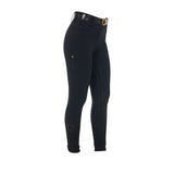 Women's high-waisted knee grip breeches with fleece lining