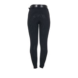Women's high-waisted knee grip breeches with fleece lining