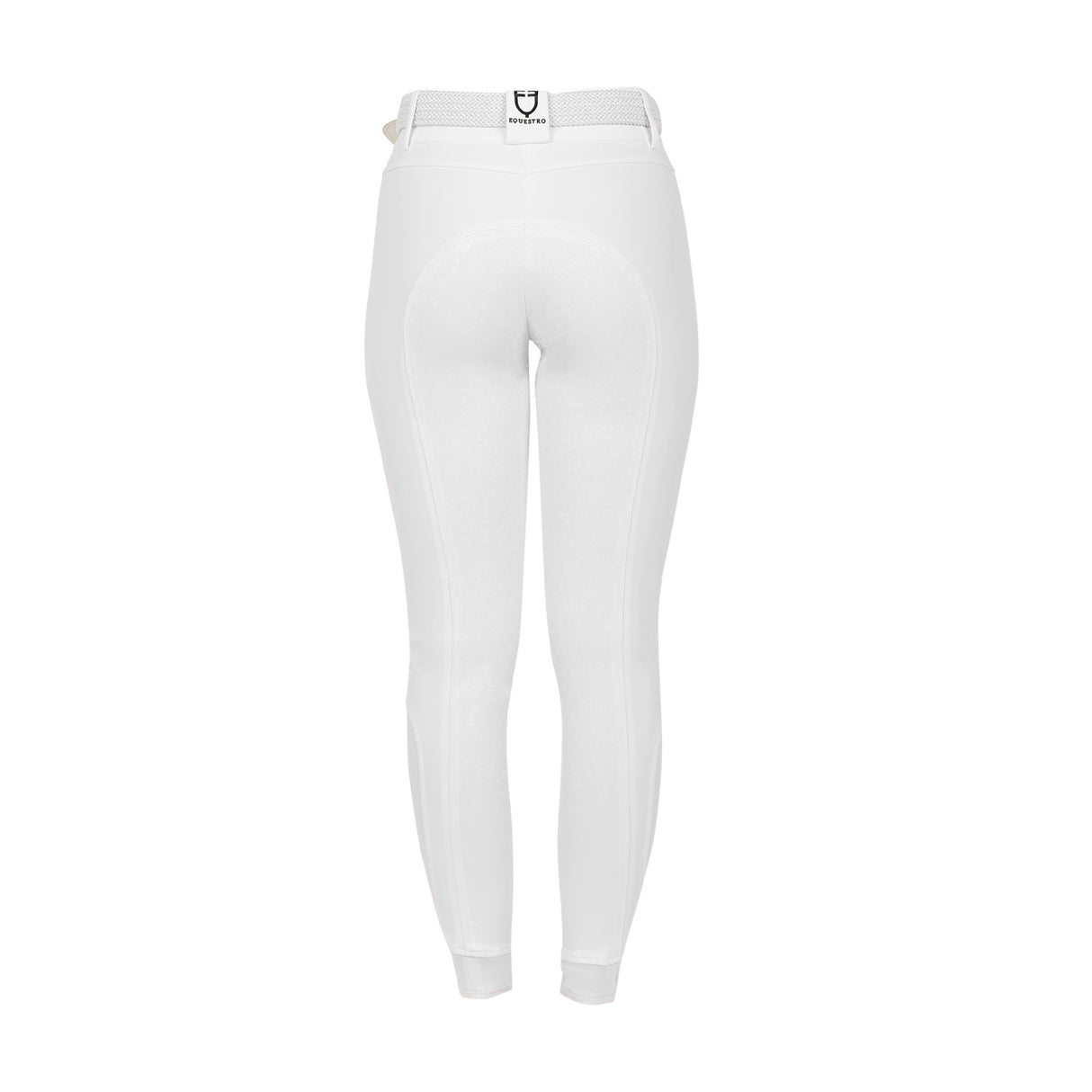 Women's high-waisted knee grip breeches with fleece lining