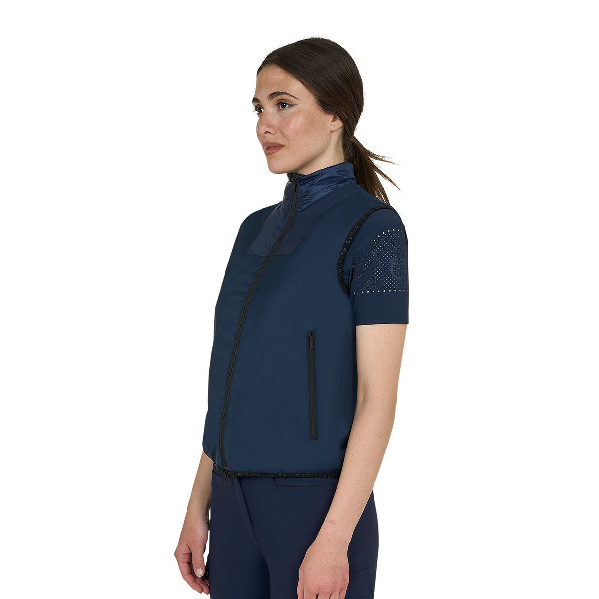 Women's vest Foldable line