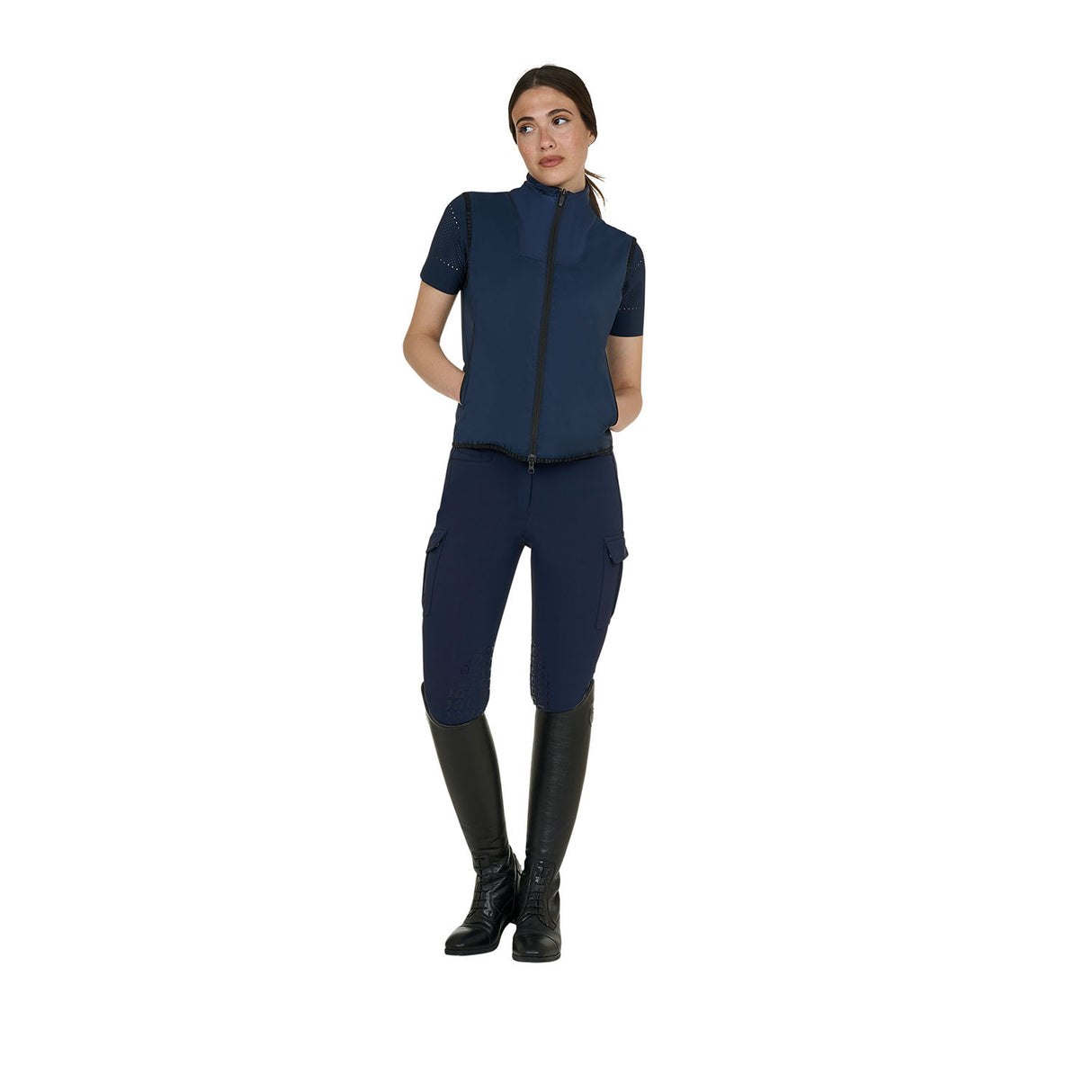 Women's vest Foldable line