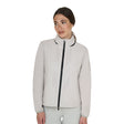 Women's softshell jacket with back logo