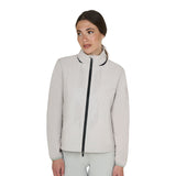 Women's softshell jacket with back logo