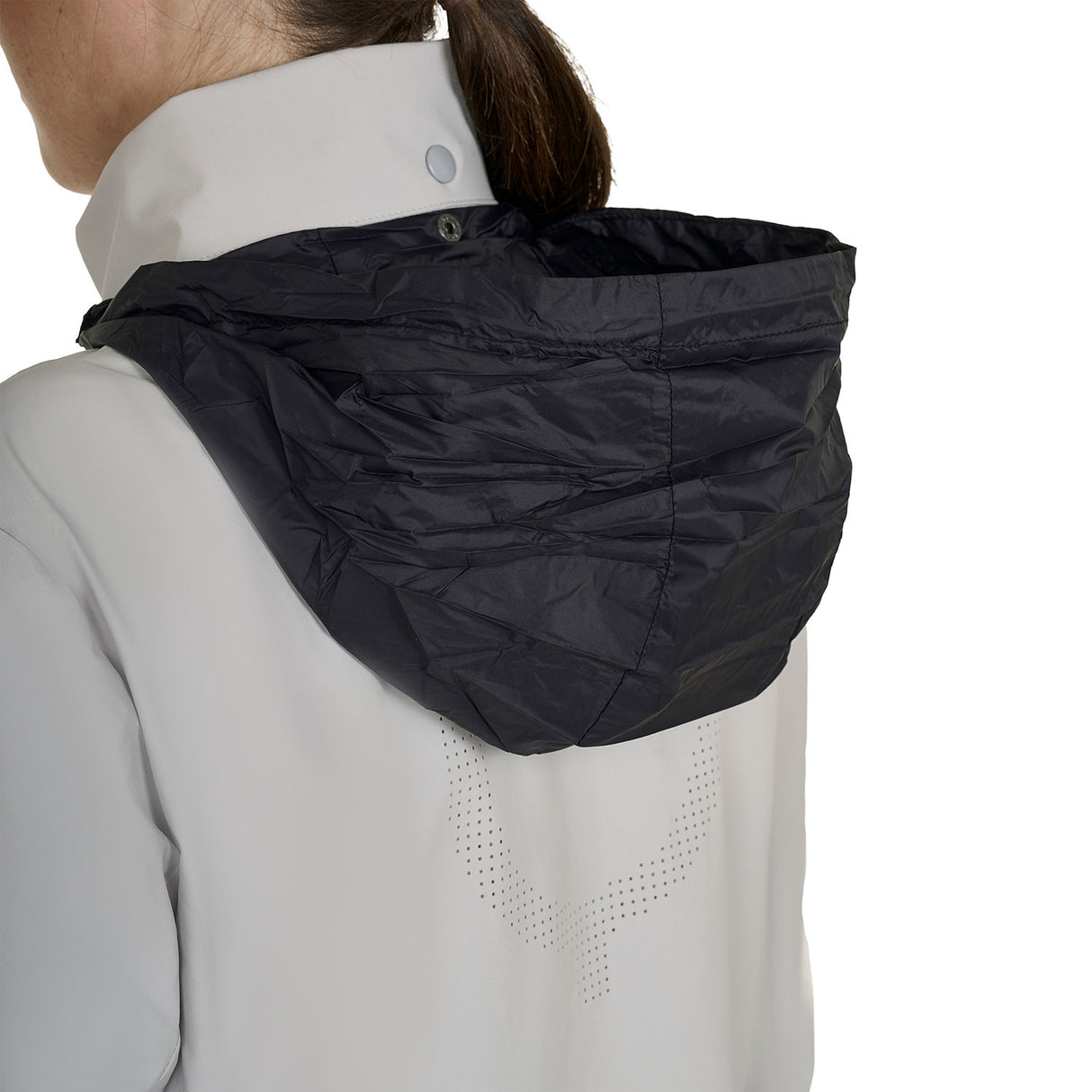 Women's softshell jacket with back logo