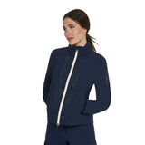 Women's softshell jacket with back logo