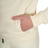 Women's sweatshirt with adjustable hood and zip