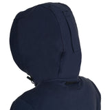 Women's sweatshirt with adjustable hood and zip