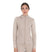 Women's technical hooded sweatshirt with micro-mesh inserts