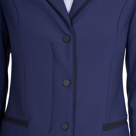 Women's competition jacket with zip and buttons