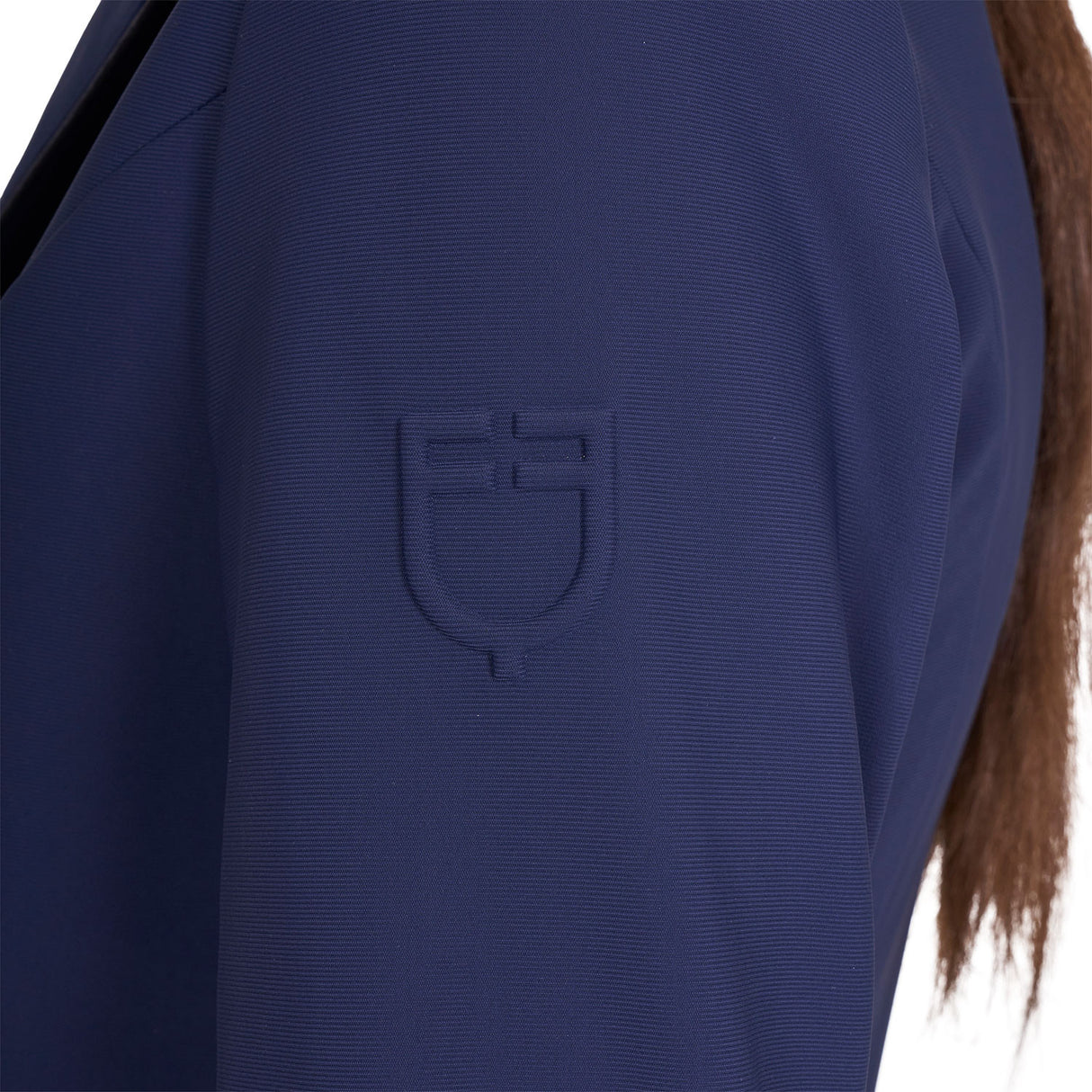 Women's competition jacket with zip and buttons