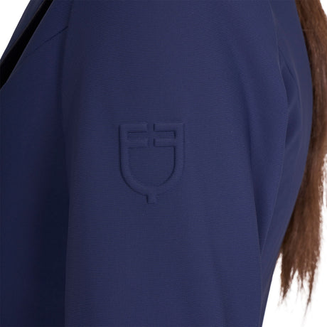 Women's competition jacket with zip and buttons