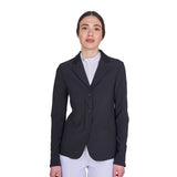 Women's competition jacket with zip and buttons