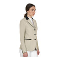 Women's Monogram competition jacket with three buttons