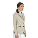 Women's Monogram competition jacket with three buttons