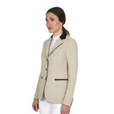 Women's Monogram competition jacket with three buttons