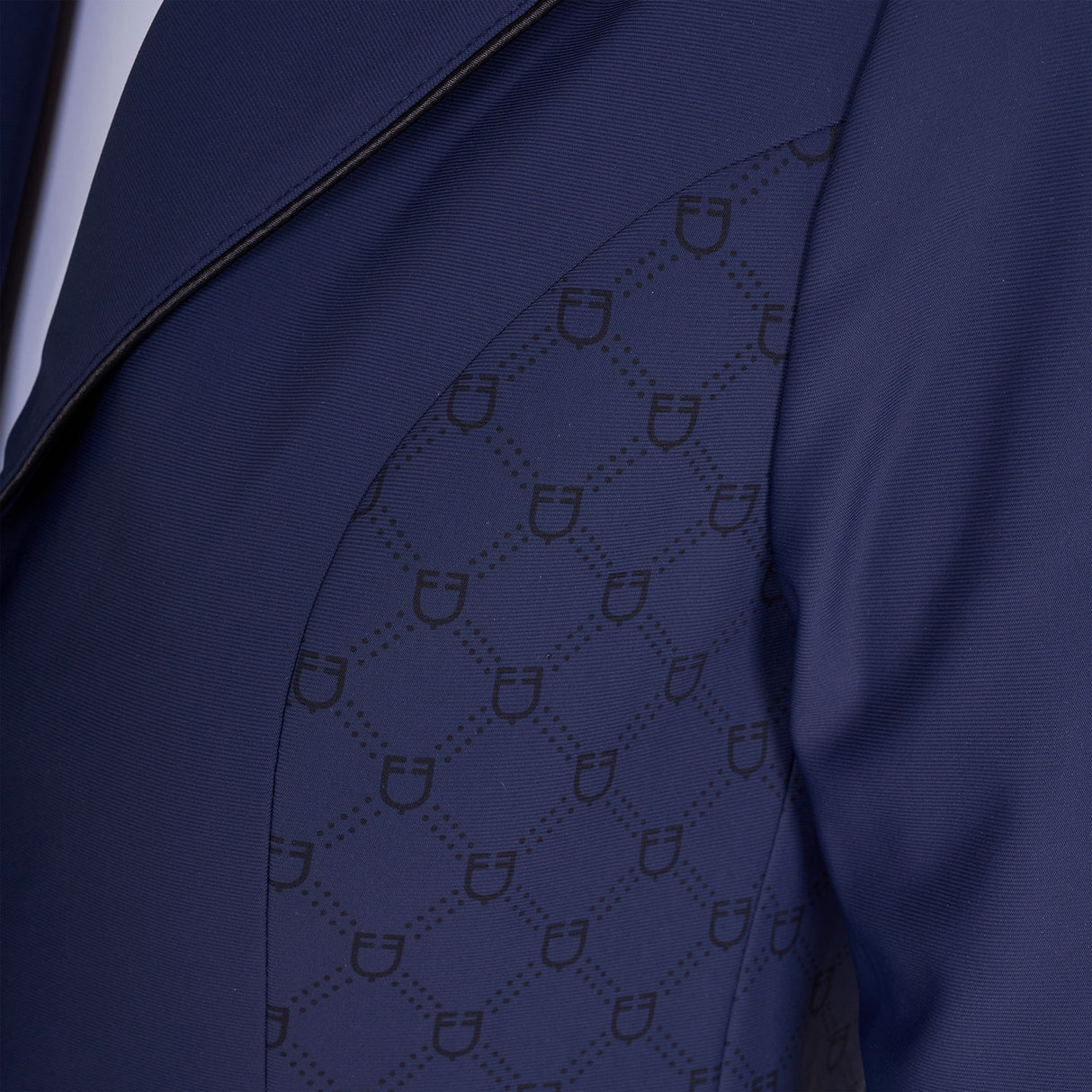 Women's Monogram competition jacket with three buttons