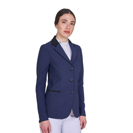 Women's Monogram competition jacket with three buttons