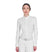 Women's long-sleeved competition polo shirt with zip