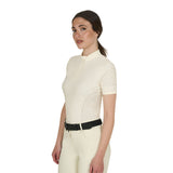 Women's training T-shirt in technical fabric with micro-holes