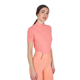 Women's training T-shirt in technical fabric with micro-holes