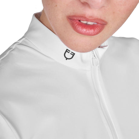 Women's training T-shirt in technical fabric with micro-holes
