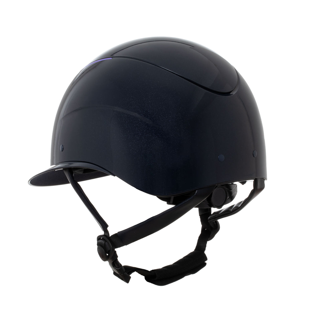 Equestro Helmet Polished Faux Leather Strap Homologation En 1384-2023
