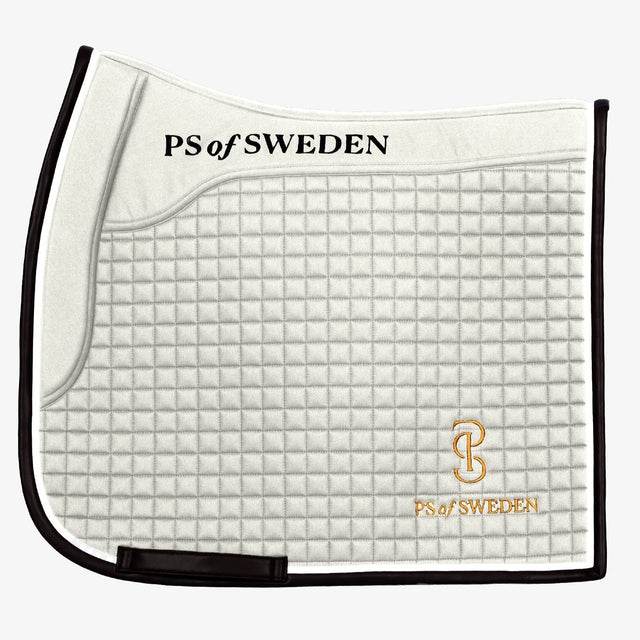 PS of Sweden Off White Elite Edge Dressage Saddle Pad – GS Equestrian