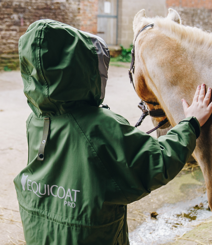 Green horse 2025 riding jacket
