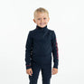 EQUIDRY Children's Water Repellent Base Layer #colour_navy-raspberry
