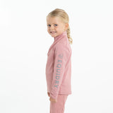EQUIDRY Children's Water Repellent Base Layer #colour_pale-pink-grey