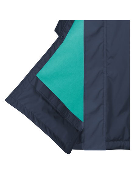 EQUIDRY Children's Mesh Lined Evolution #colour_navy-turquoise 