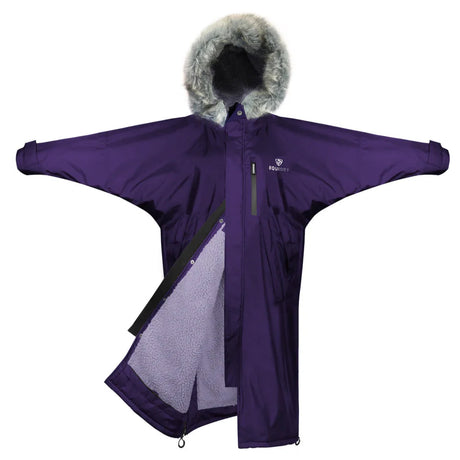 EQUIDRY Children's Thick Fleece Evolution #colour_purple-lilac