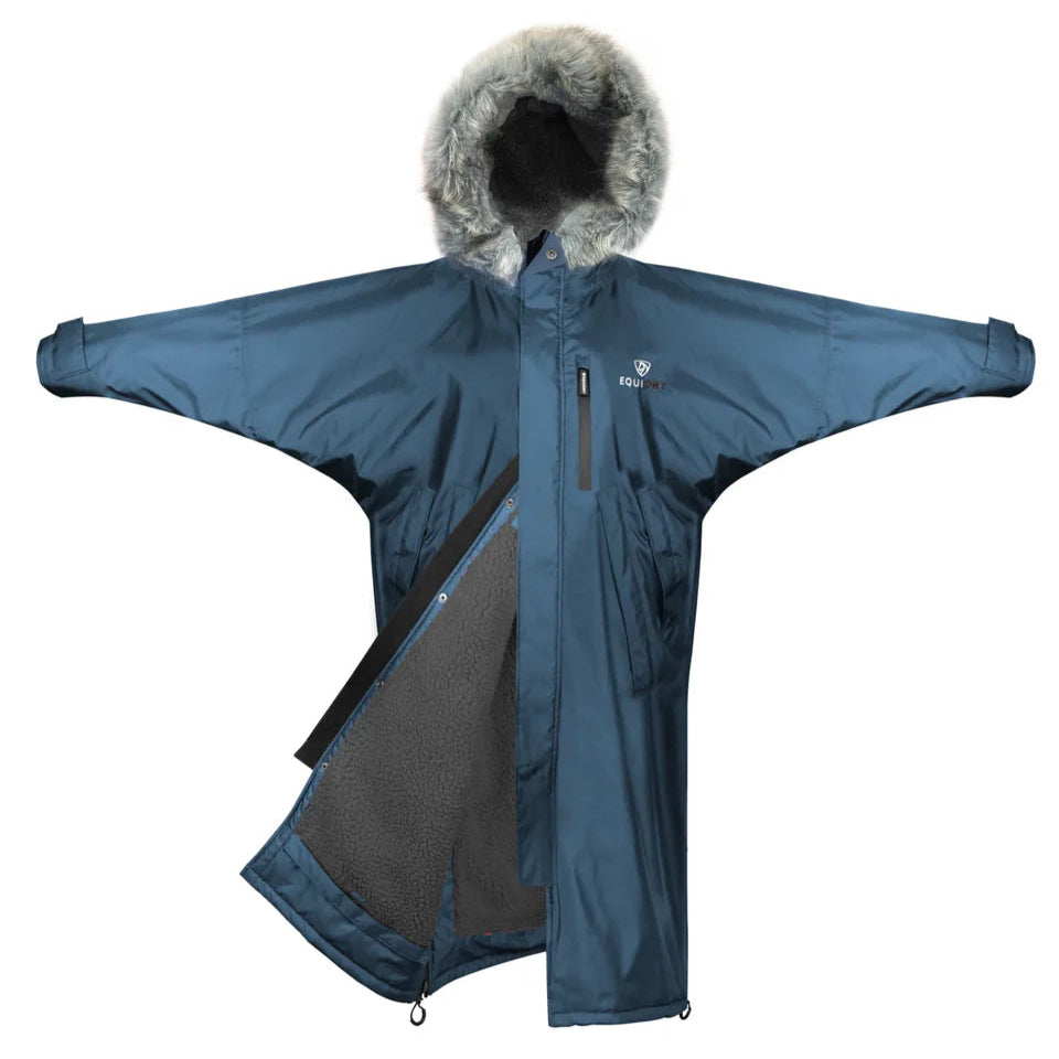 EQUIDRY Children's Thick Fleece Evolution #colour_steel-blue-grey