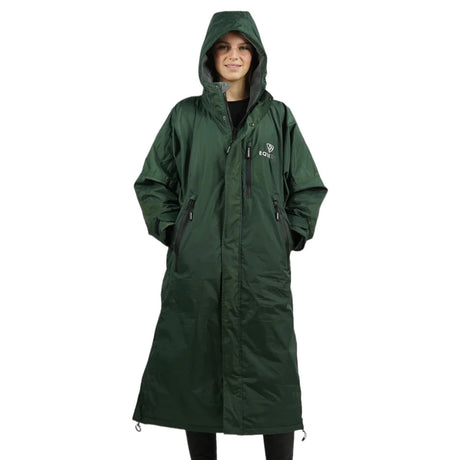 EQUIDRY Children's Thin Fleece Evolution #colour_black-forest-green