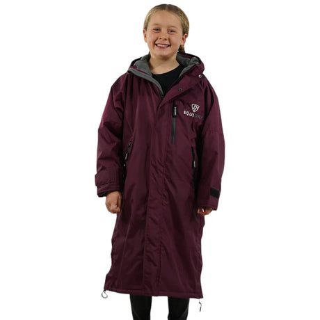 EQUIDRY Children's Thin Fleece Evolution #colour_plum