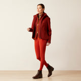 Ariat Women's Coastal Waterproof Jacket #colour_fired-brick
