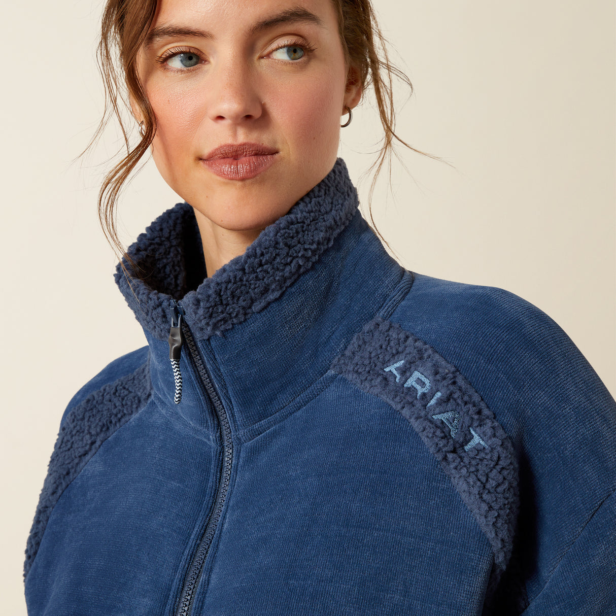 Ariat Women's Lafayette Ful Zip Sweatshirt #colour_big-dipper