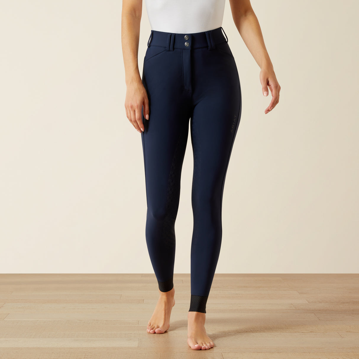 Ariat Women's Tri Factor Frost 2.0 Full Seat Breeches #colour_navy