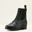 Ariat Women's Heritage Zip Waterproof Paddock Boot #colour_black