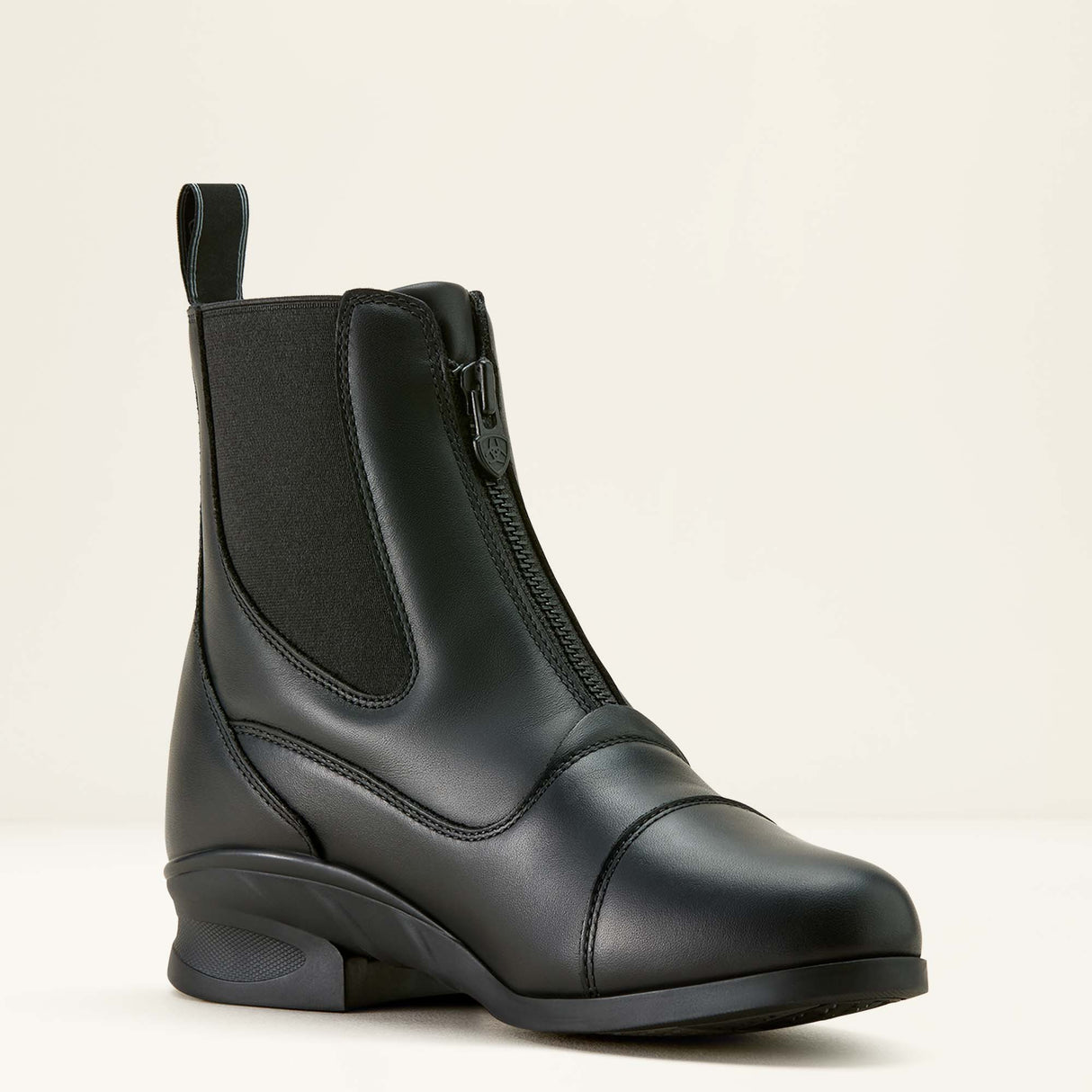 Ariat Women's Heritage Zip Waterproof Paddock Boot #colour_black