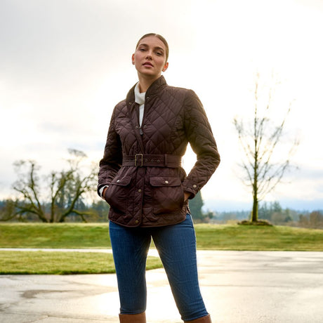 Ariat Women's Woodside Jacket - Coffee Bean #colour_coffee-bean
