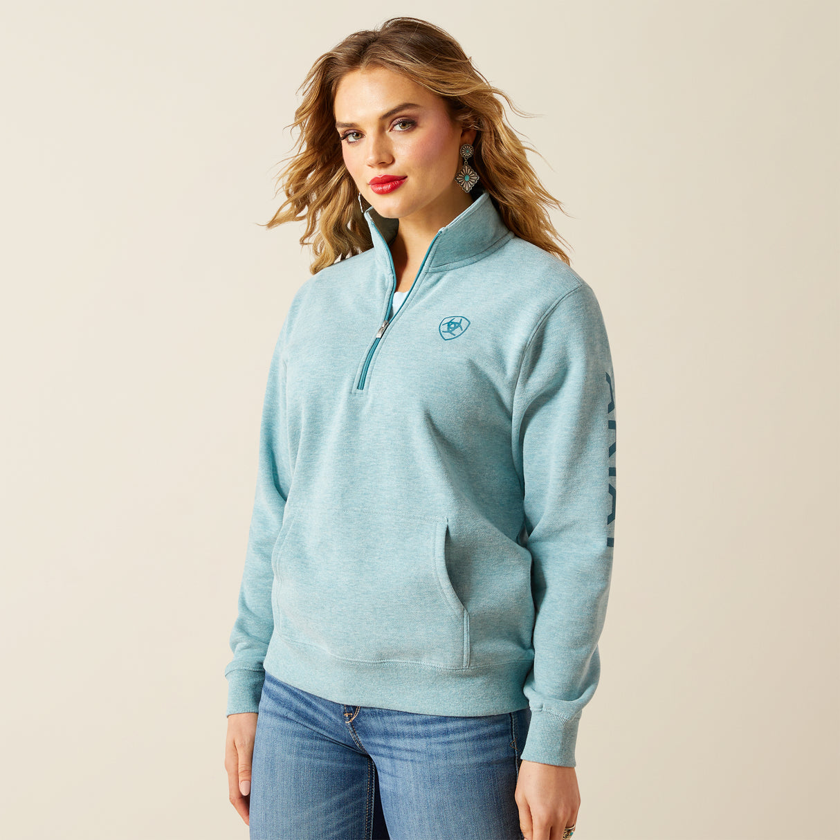 Ariat Women's Foundation 1/2 Zip Sweatshirt