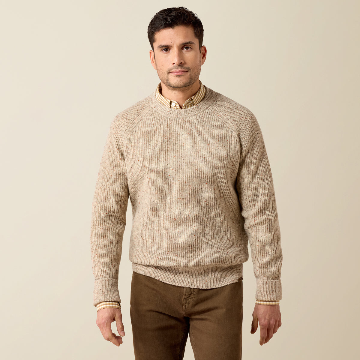 Ariat Men's Heddon Donegal Wool Sweater